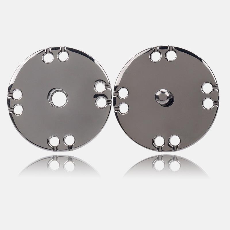 10Pcs Metal Hidden Buttons High-End Exquisite Cashmere Clothes Invisible Fixed Buttons Buttons Mother Buttons