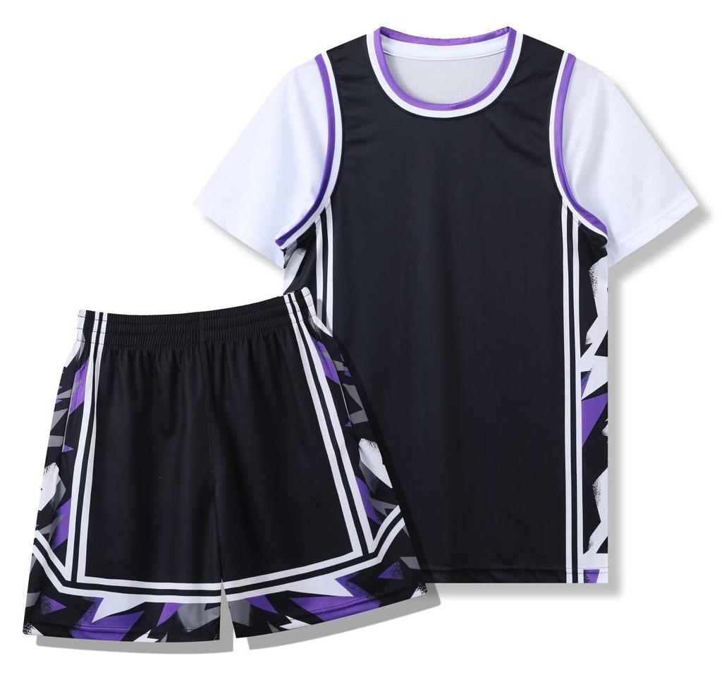 Basketball Uniform Set 281: Adult Unisex Two-Piece Look