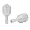 2 ks Hliníkové slitiny Stříbrné CNC Obrábění Dron Dálkový ovladač Kniply Joystick pro Mini 3 Pro RC s Obrazovkou