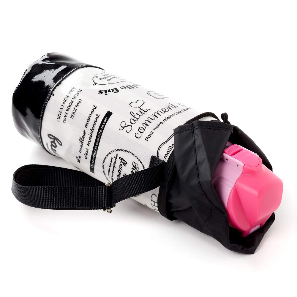 COLORFUL CANDY STYLE Water Bottle Cover for Girls and Case Shoulder Large Marche de N7318910 Kids, Holder, Strap, Size, Paris,