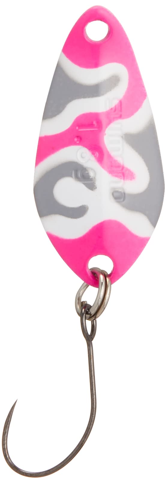 

SHIMANO Spoon Cardiff Search Swimmer Camo Edition 001 Military Pink 1.8g TO-W18S
