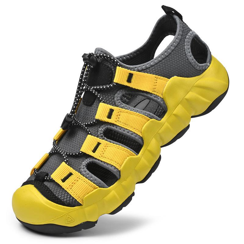 Beliebte Herrensandalen mit weicher Sohle, rutschfeste Bachschuhe, Herren-Strandschuhe, Outdoor-Watschuhe für Paare, Sommer-Damen