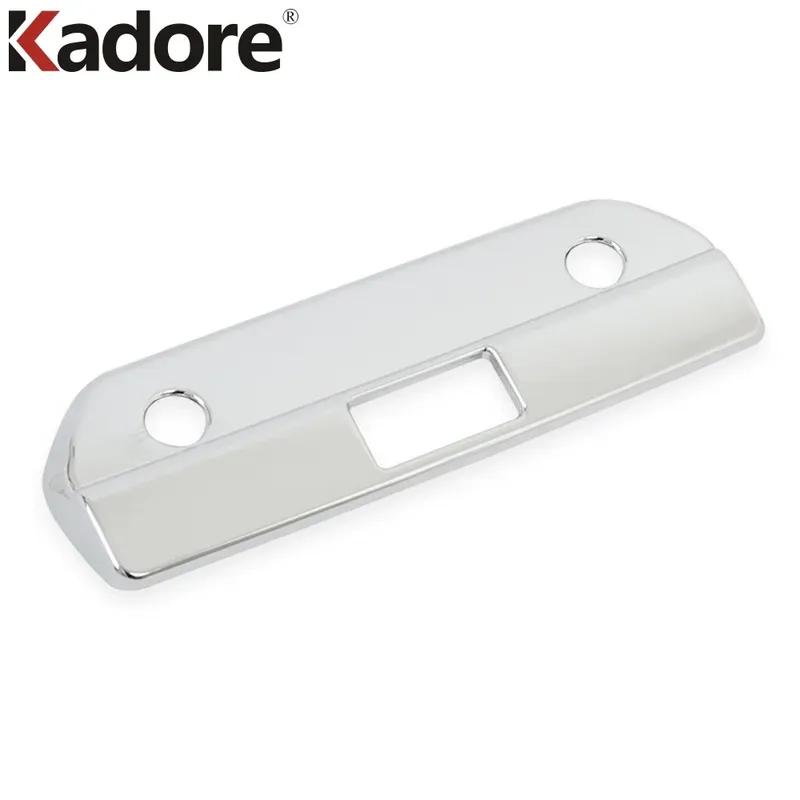 For Chevrolet Silverado 1500   Chrome Car Rear Trunk Handle Cover Trim Tailgate Door Handle Panel Frame Accessories