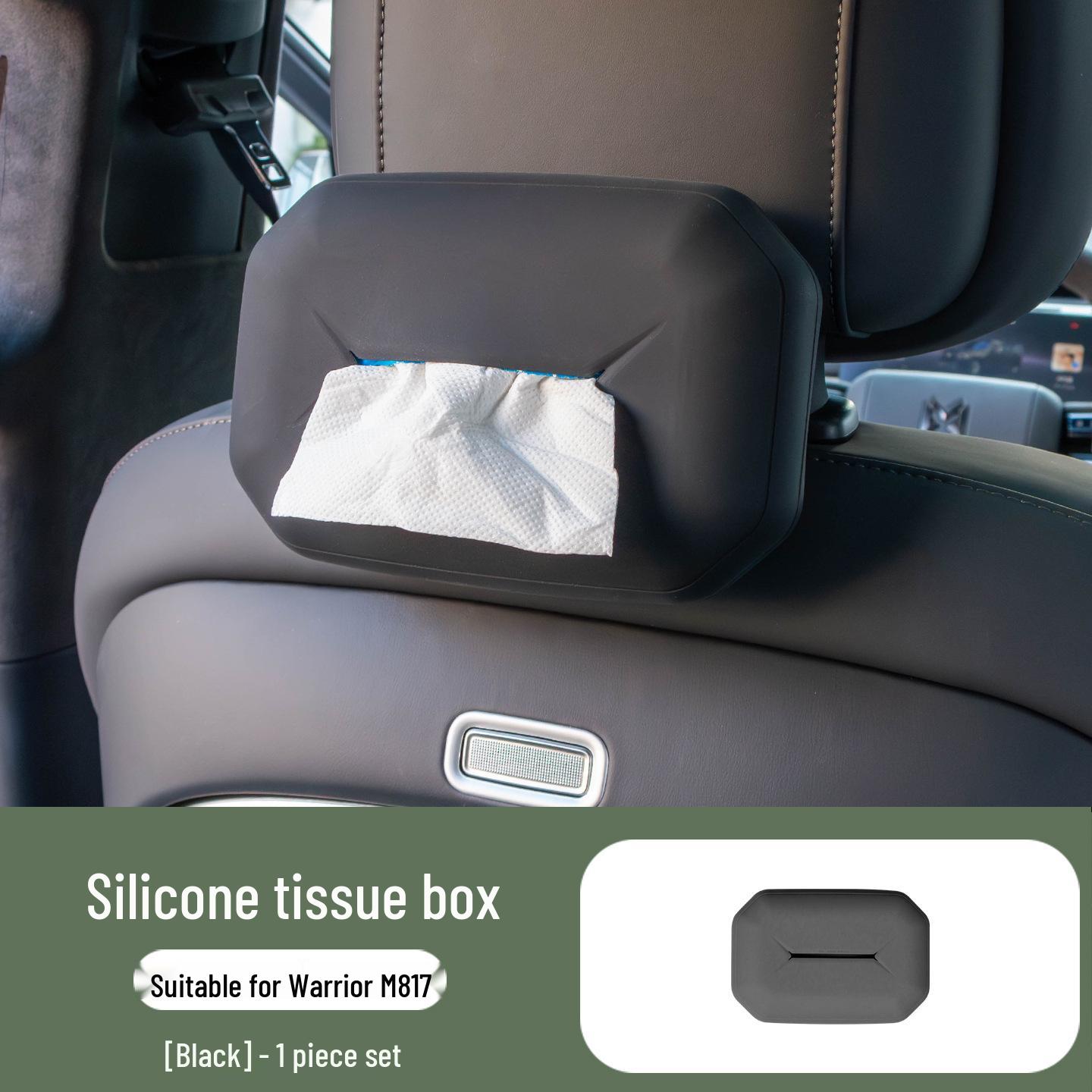 Dongfeng Mengshi M817 Silicone Tissue Box Storage Bag for Interior Accessories