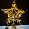 Yuzhu Line Tree Top Star Christmas Tree and Window Decorations