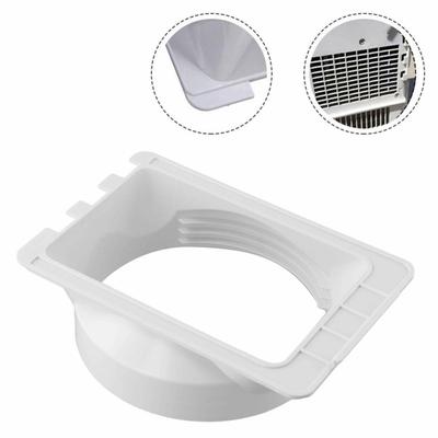 Easy Installation Exhaust Pipe Connector ABS Air Conditioner Duct Adapter  Ventilation Accessories