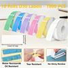 5rolls Label Tape, Compatible with Phomemo Portable Thermal Printer, 14 X 40mm, Suitable for Office,School,and Home Use, Colored