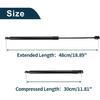 Lift Supports Struts Gas Spring No.25865060 for Chevrolet Malibu 2008-2012 Sedan Black 1PCS Front Hood