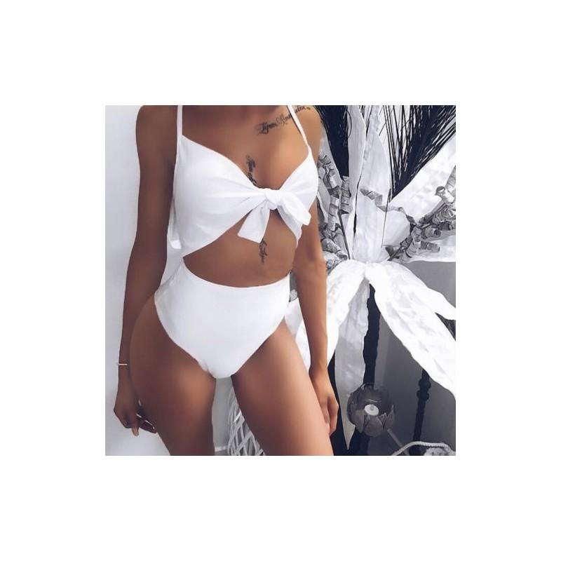 Elegant Women One Piece Bandage Bikini Push Up Monokini Swimsuit Bathing Suit Swimwear For Stylish Beach Days