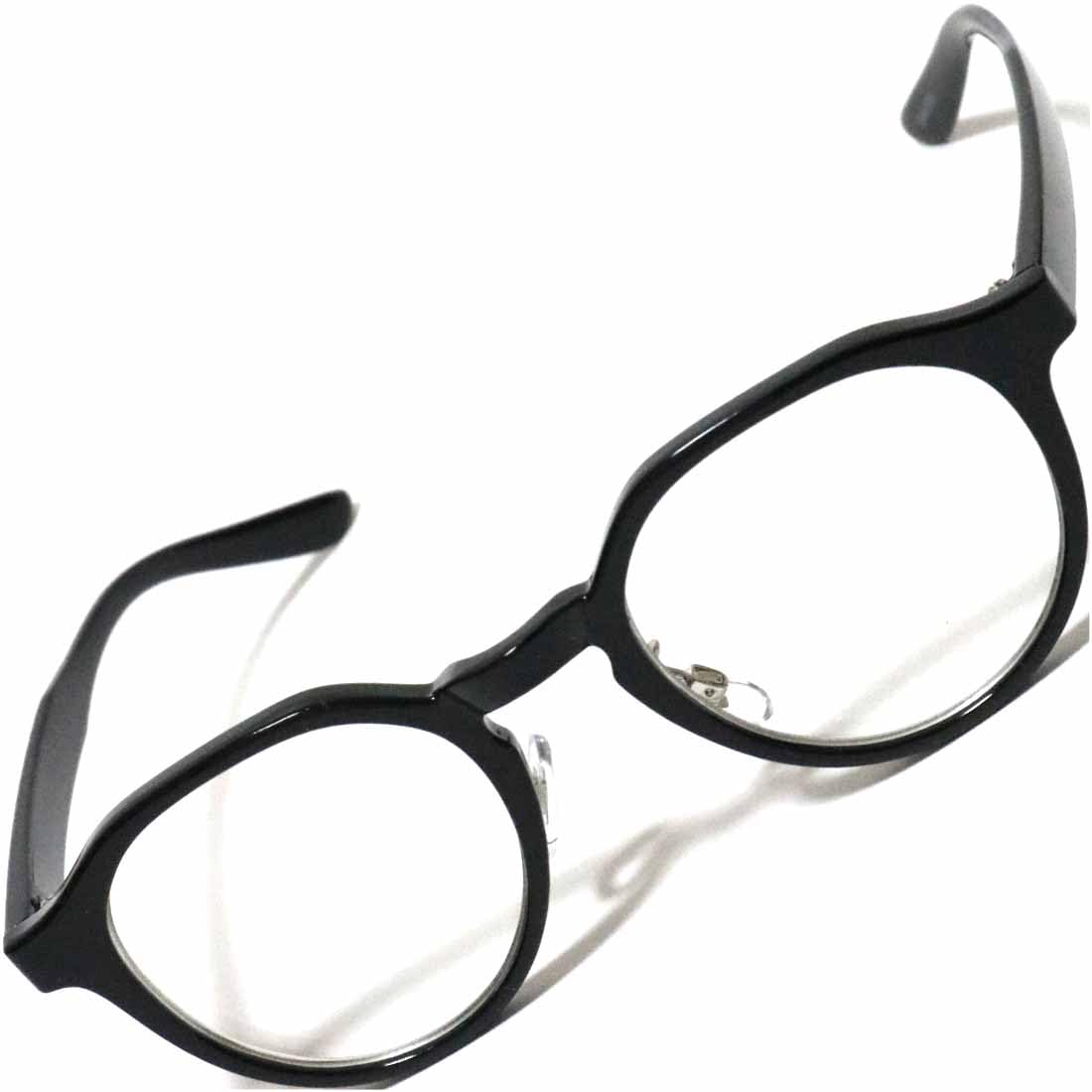 Black x Clear Fashion Clear Fashion Stylish Gold UV [FashionBerry] Glasses, Non-prescription Glasses, Lenses, Glasses, Glasses, Eyeglasses, Men s,