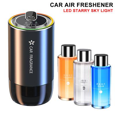 Odorizant Auto Difuzor de Parfum cu Ulei Esențial Distribuitor de Miros Reîncărcabil USB Parfum Aromat Tămâie Odorizant de Aer cu Lumină LED