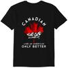 Kanadisches Ahornblatt T-Shirt Lustige kanadische Geschenkidee Amerika Kanada Klassisches T-Shirt