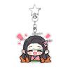 Cartoon Tsuyuri Kanawo Shinobu Excitement Fashion Anime Characters Acrylic Keychain Decor Charm Ornaments Car Key Ring Gifts Toy