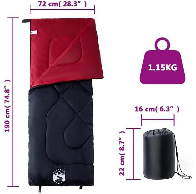 Vidaxl Three-season Tourist Sleeping Bag