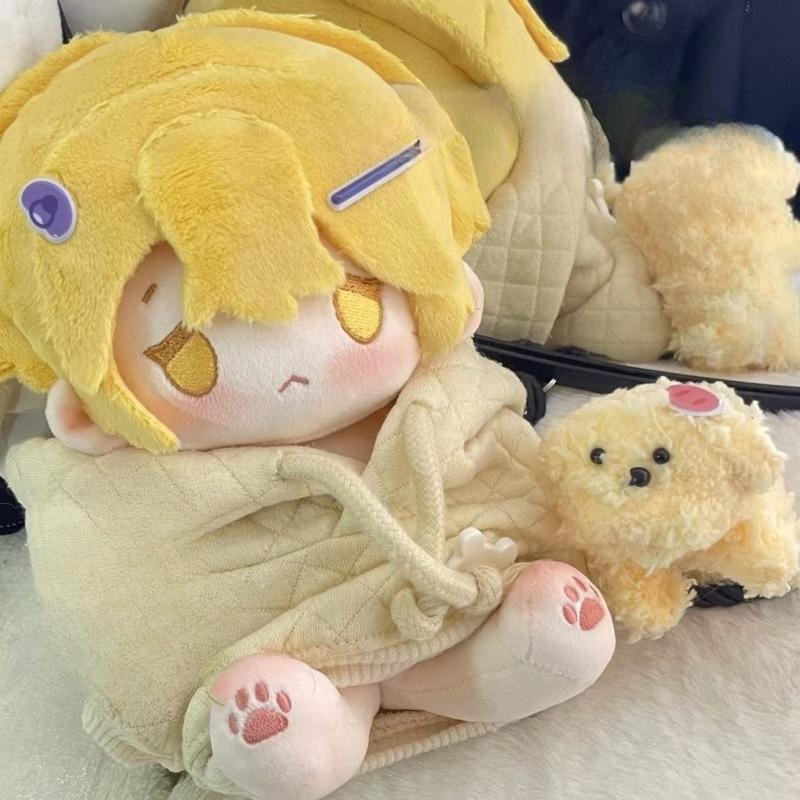 20cm Anime Game Limbus Company Sinclair Kawaii Cosplay Soft Cotton Doll Body Cartoon DIY Dress Up Clothing Toy Figures Fans Gift