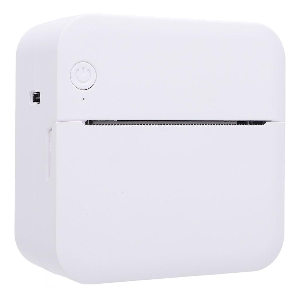 Portable Thermal Inkless Printer Wireless Bluetooth 200DPI Black White Printing Portable Pocket Printer for Photo