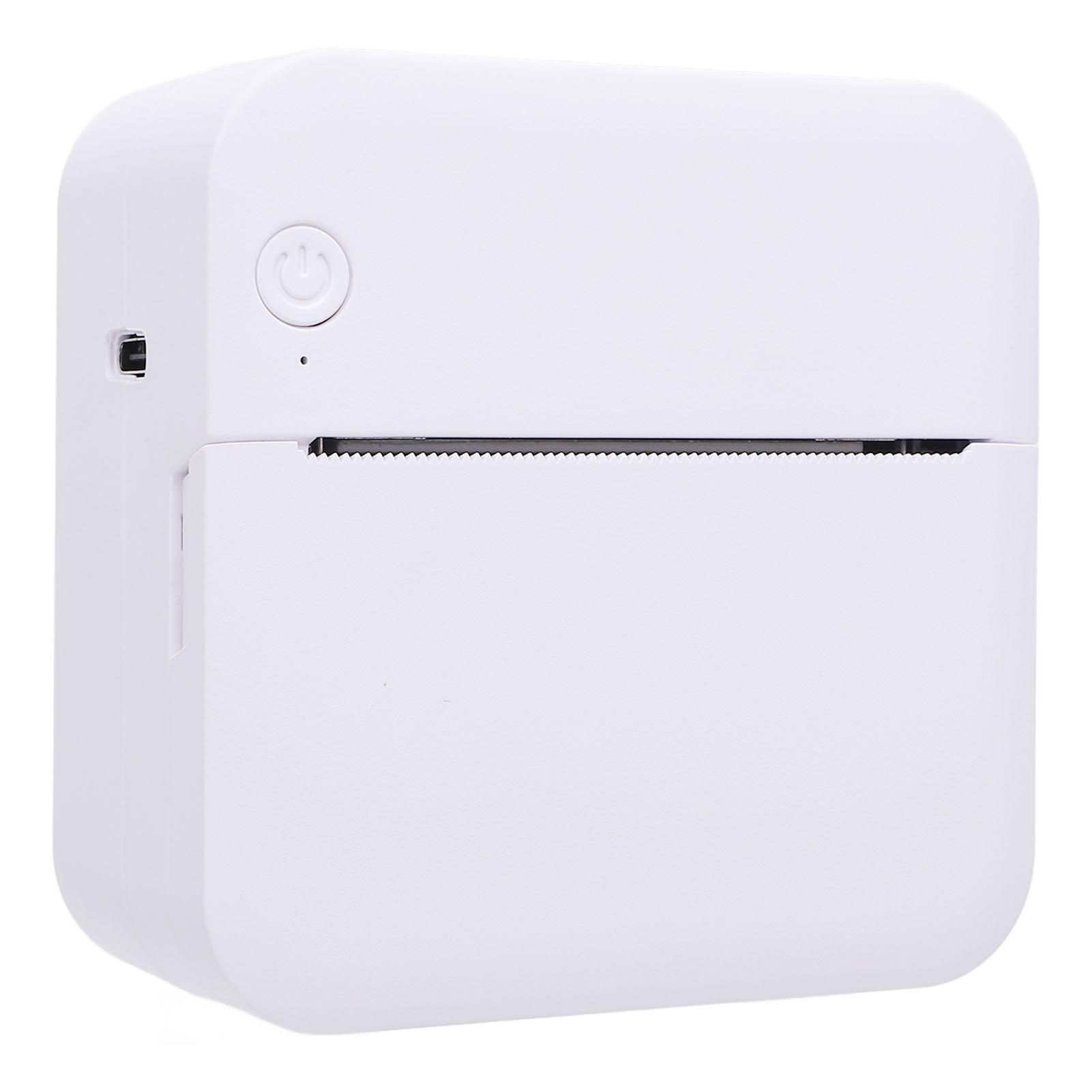 

Портативный термопринтер без чернил, беспроводной Bluetooth, 200 DPI, черно-белая печать, портативный карманный