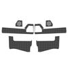 RUIYA Set of Door Kick and Inner Door Panel Protectors for Jimny Sierra JB64 and These Door Trim Guards and Kick Mats Protect from and Other Easy To