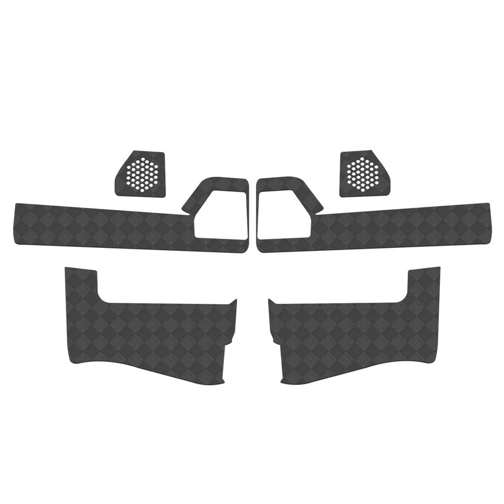 RUIYA Set of Door Kick and Inner Door Panel Protectors for Jimny Sierra JB64 and These Door Trim Guards and Kick Mats Protect from and Other Easy To