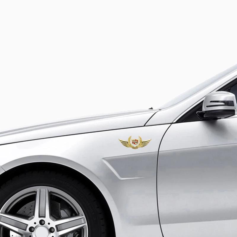 Metal Car Body Stickers Emblem for Cadillac Escalade CTS ATS SRX Deville BLS XT4 XT5 XT6 STS XTS SLR XLR CT4 CT5 CT6 Accessories