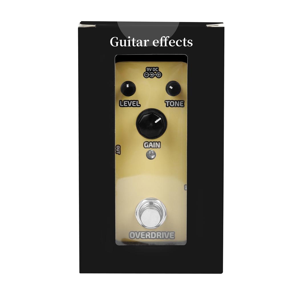 Overdrive Distortion Delay Effect Pedal Electric Guitar Pedal Effect Metal Mini Pedal for Guitar Bass Parts & Accessories