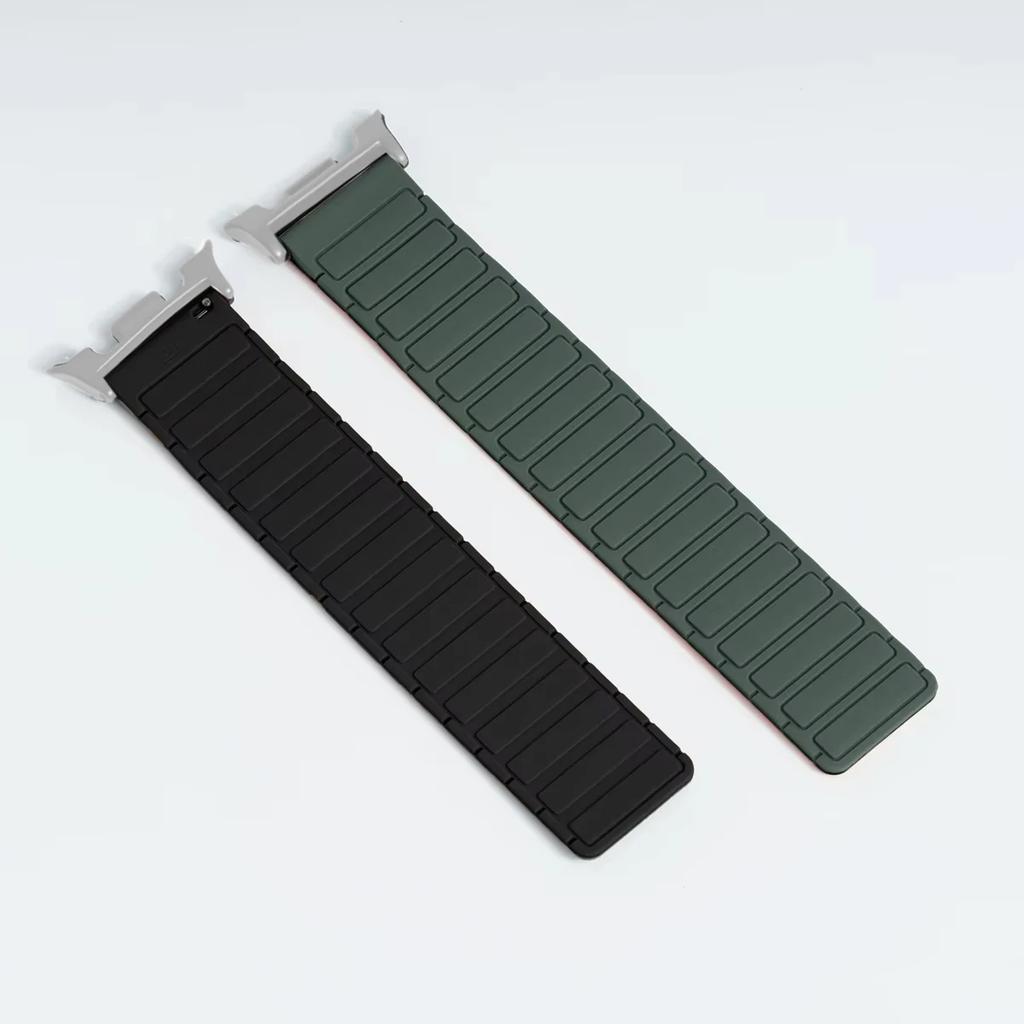 Magnetisches Silikonarmband für Samsung Galaxy Watch 8 40mm 44mm Ultra 2025 Sportarmband Ersatz für Galaxy Watch8Classic Armband