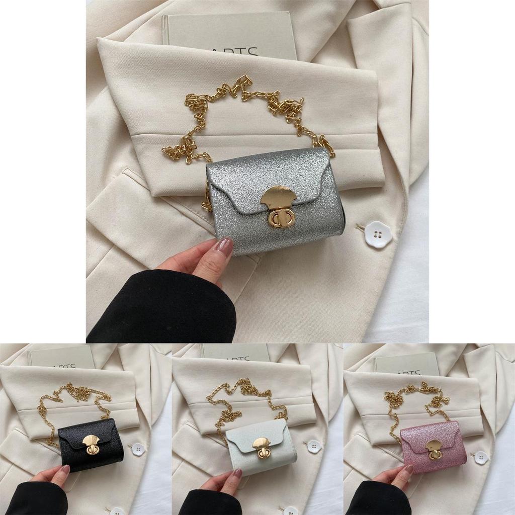 Chic Street Fashion Pu Leather Small Square Bag With Stitching Detail For Daily Use