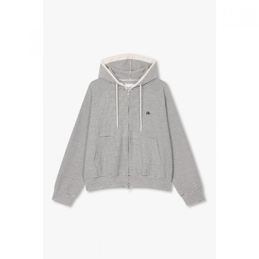 Studio Tomboy Minimal Stripe Hoodie Jacket 9176313974a