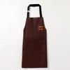Waterproof & Oil-Proof Kitchen Apron with Hand-Wiping Feature and Custom Logo Option