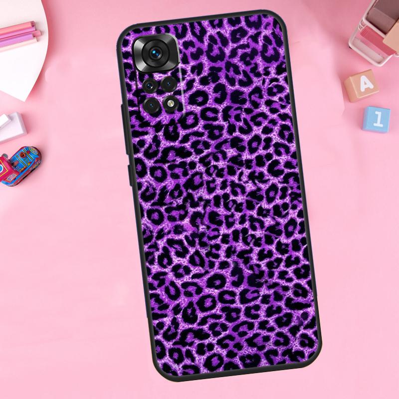 Leopard Print For Xiaomi Redmi Note 14 10 11 12 13 15 Pro Plus Phone Case For Redmi 15C 14C 10C 12C 13C 15