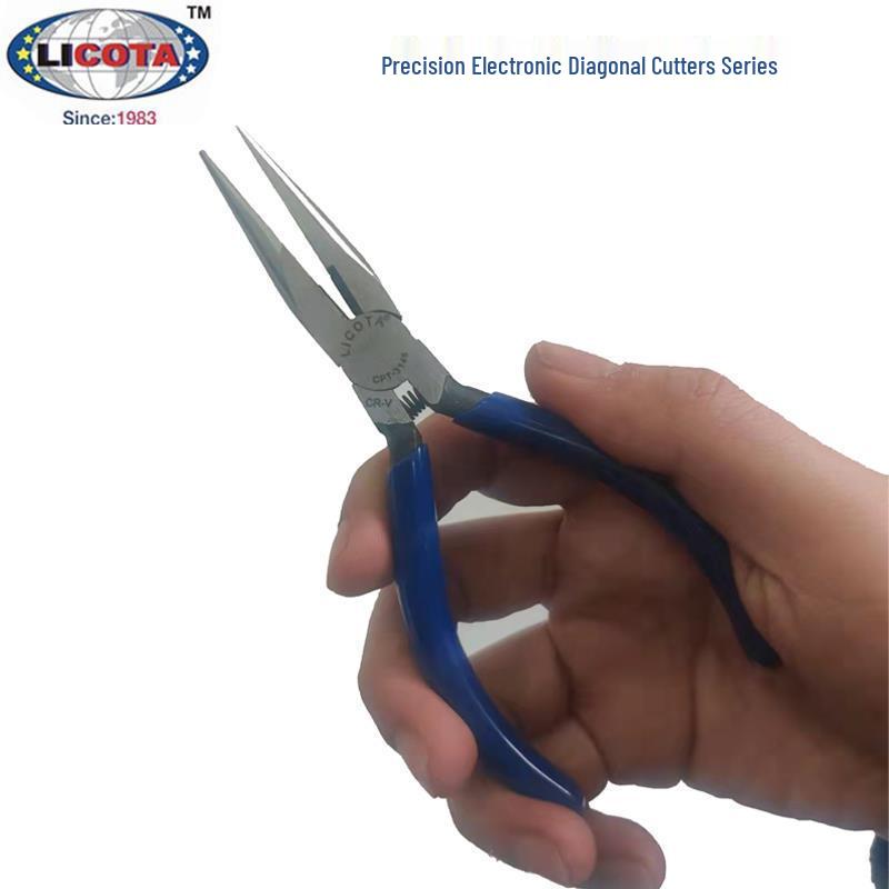 LICOTA Japanese-Style Electronic Needle-Nose/Angled/Wire Cutters 5-inch Electronic Needle-nose Pliers (CPT-3145)