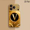 Aircraft V Patterned Tempered Glass Design for iPhone16 17 ProMax 1514 1312 11ProMax Phone Case Camera Cover Shockproof Hard Bac