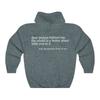 Unisex Oversized Hooded Pullover Fleece Sweatshirt With Letter Print Kangaroo Pocket