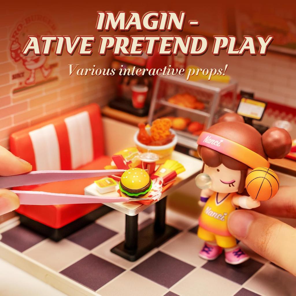 ROBOTIME Rolife 3D Puzzle Super Creator Yum DIY Miniature House (DW010) | 1:24 Scale DW010