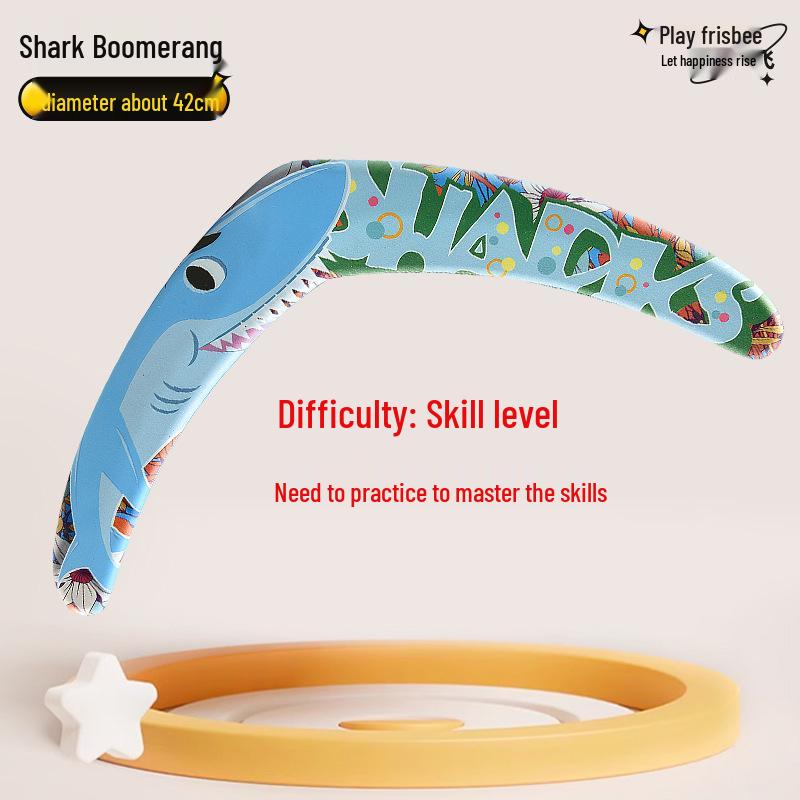 

Children s EVA Soft Boomerang Frisbee - Outdoor Sports Toy and Kindergarten Gift
