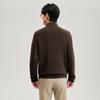 Saint Angelo Men's Mock Neck Wool Blend Sweater