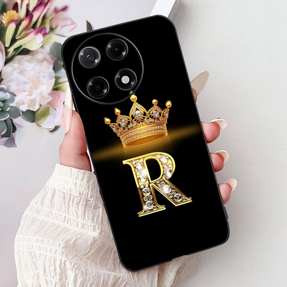 For Tecno Camon 30S Case Camon30 Pro CL8 New Crown Letters Cover Soft Silicone Case For Tecno Camon 30 Premier Camon30 5G Fundas