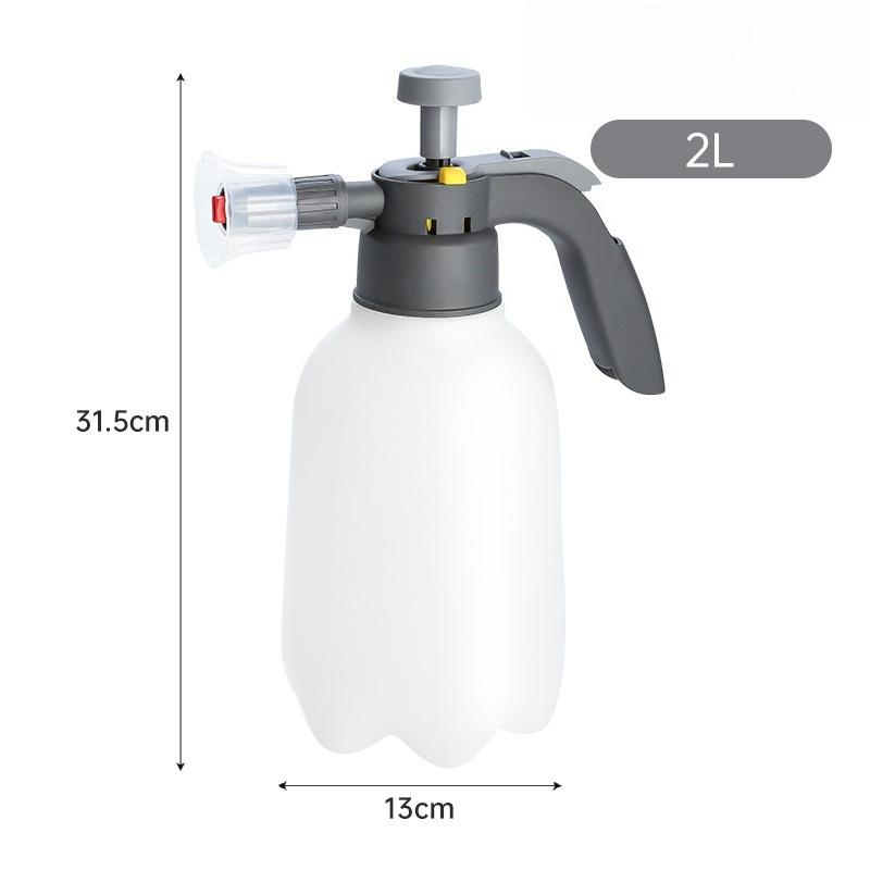 2L Large Capacity Foam Sprayer - Thickened High Pressure Spray Bottle for Car Wash, Cleaning, and Garden Watering