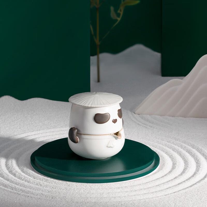 Edenus Panda Hero Ceramic Travel Tea Set
