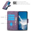 SY-001 For Samsung Galaxy S25 Case Flower Butterfly Leather Wallet Phone Cover with Hand Strap