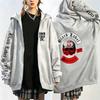 Sweat à capuche imprimé crâne Black Label Society Coupe ample Sweatshirt décontracté Garçons adolescents