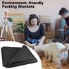 Moving Blankets Double-Sided Stitching Heavy-Duty Packing Shipping Blanket for Furniture Artworks Appliances
