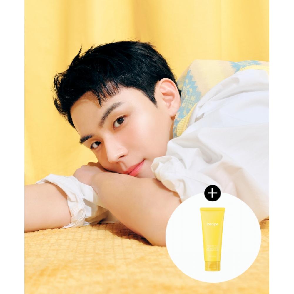 Irecipe Ceramide Yuzu Mildly Acidic Cleansing Foam 150ml+30ml FREE