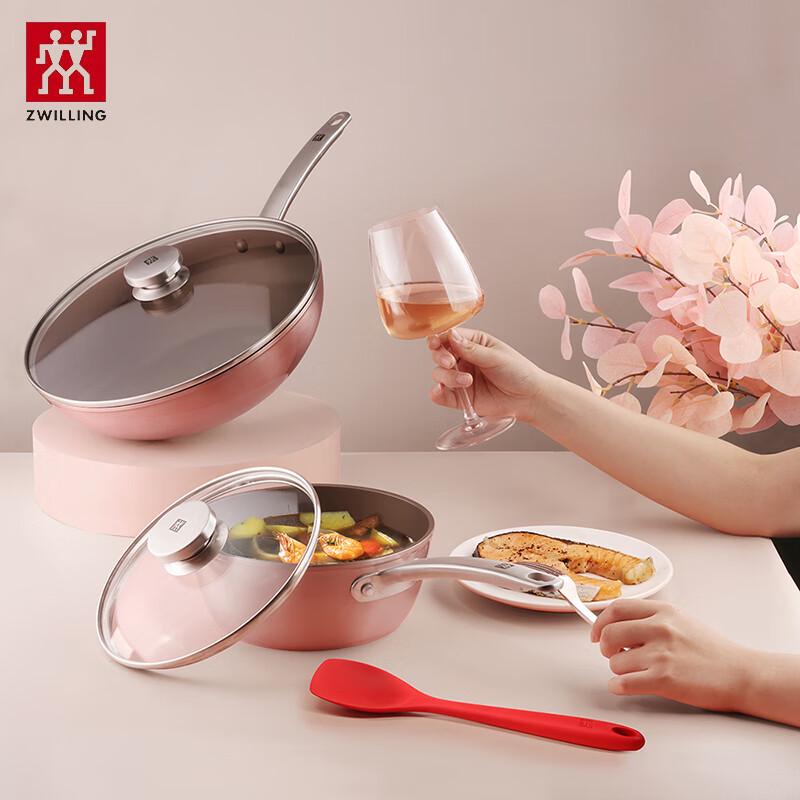 ZWILLING Enjoy Pink 3-Piece Cookware Set