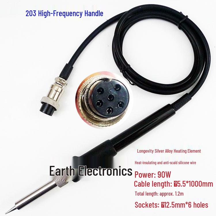203H-90W High-Freq Soldering Iron Handle & 902a Heating Element, 205-150W