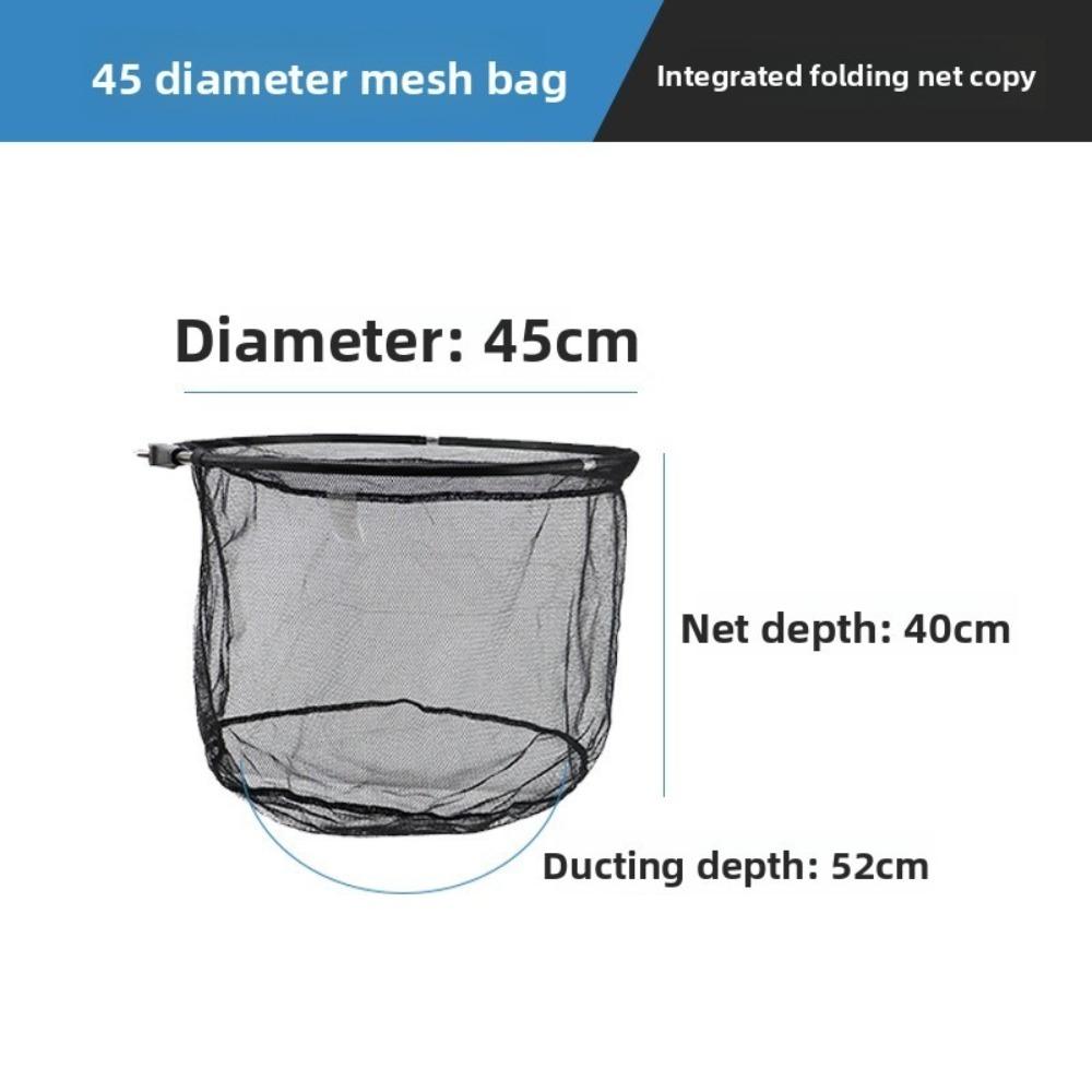 Fine Eyed Quick-Drying Mesh Aluminum Alloy Fishing Net Replacement Mesh  Net Replacement