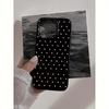 Polka Dot Creative Phone Case Suitable for iPhone 17 16 15 14 13 12 11 Pro/Max/Plus Anti Drop and Shockproof Back Cover