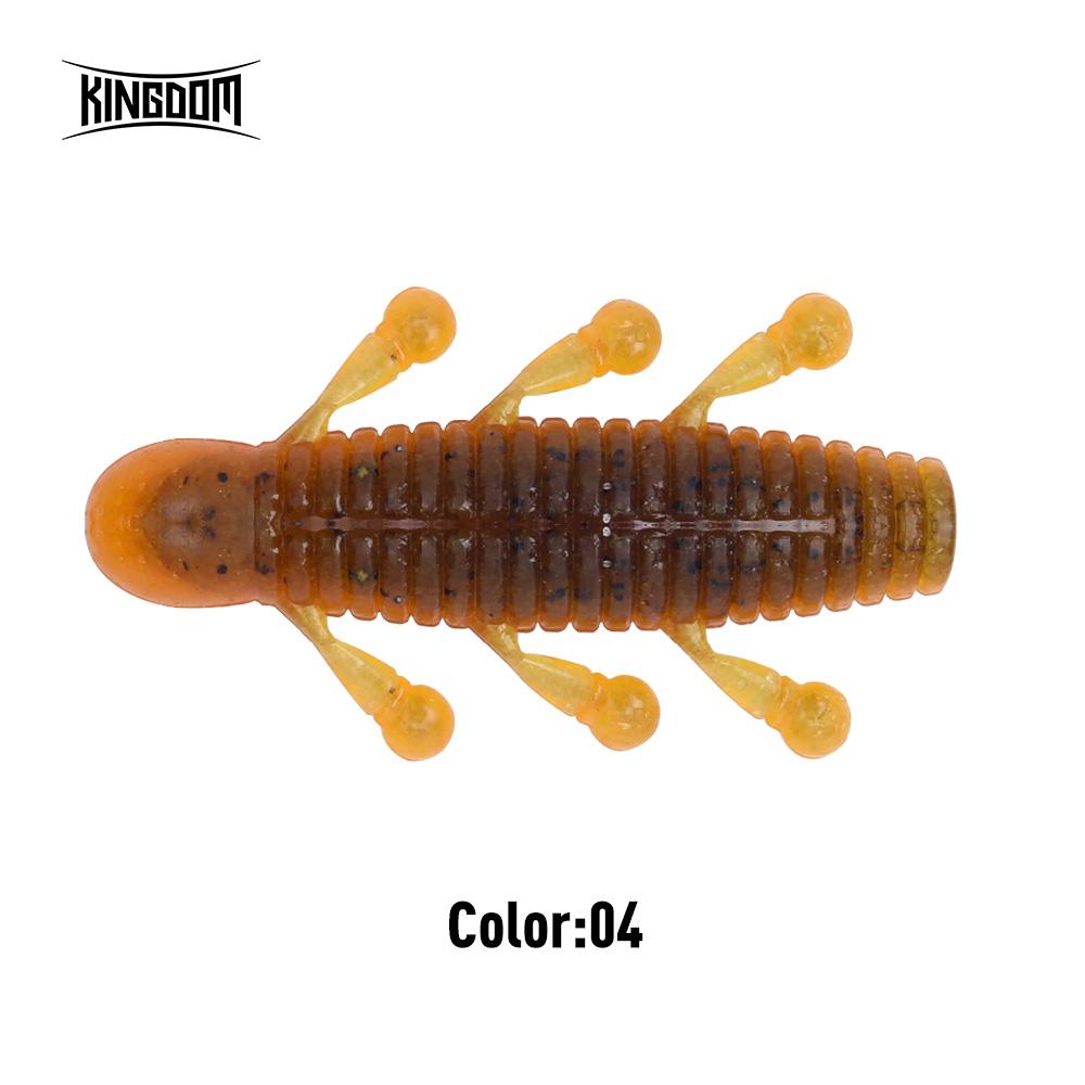 Kingdom Przynęty wędkarskie 45 mm 55 mm 3,2 g 6 g Miękkie przynęty Tonący PCV Miękkie przynęty Sprzęt wędkarski 8 szt. Przynęty sztuczne Przynęty Woblery Miękki robak