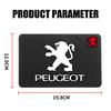Autoaufkleber 2025 Heißes Auto Armaturenbrett Klebrige Anti-Rutsch-Matte Silikon Anti-Rutsch-Aufbewahrungsmatten für PEUGEOT 3008 5008 206 208 308 207 50