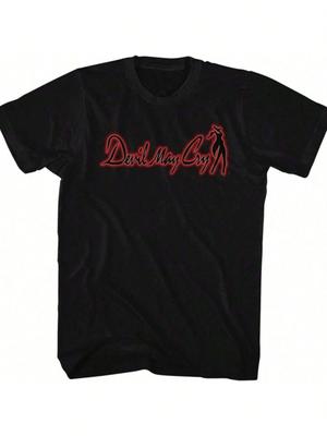 A&E Designs Devil May Cry Video Game Shirt DMC Logo T-Shirt